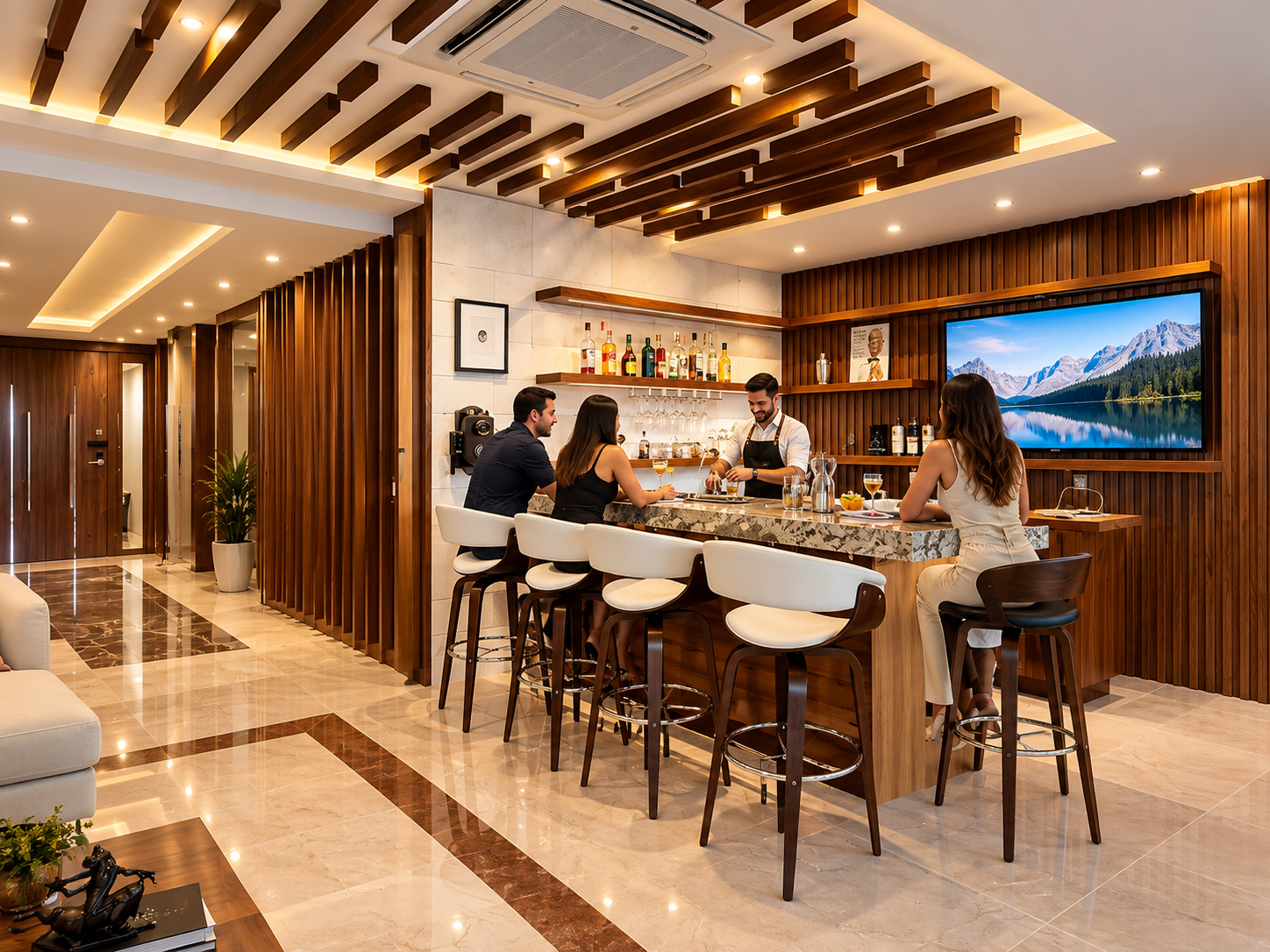 Proyecto integral de arquitectura, mobiliario y seguridad G3:1
